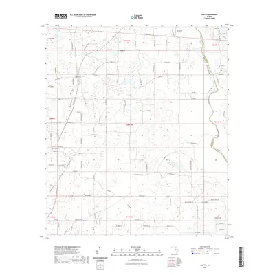2021 Map of Pinetta, 2021 Print