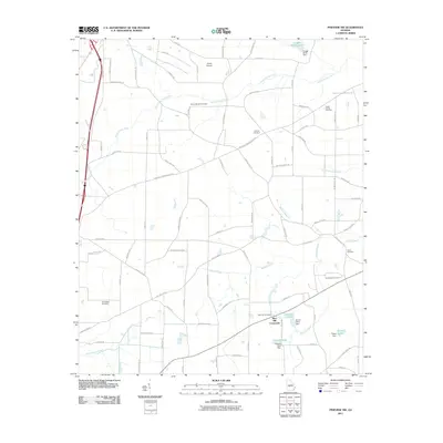 2011 Map of Pineview NW, 2011 Print