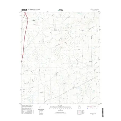 2017 Map of Pineview NW, 2017 Print