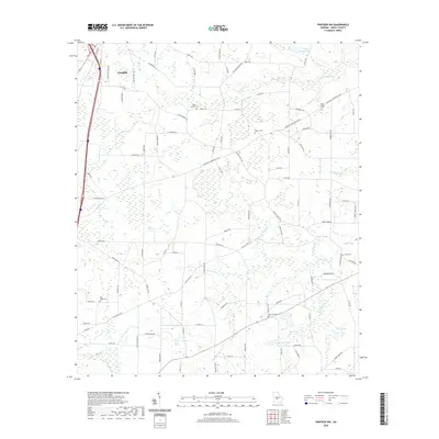 2020 Map of Pineview NW, 2020 Print
