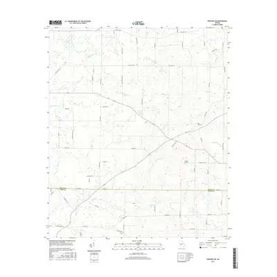 2017 Map of Pineview SW, 2017 Print