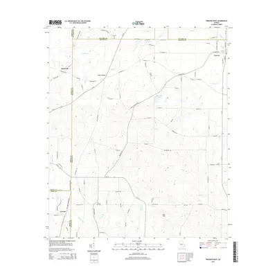 2014 Map of Pineview West, 2014 Print