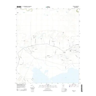 2014 Map of Pineville, 2014 Print