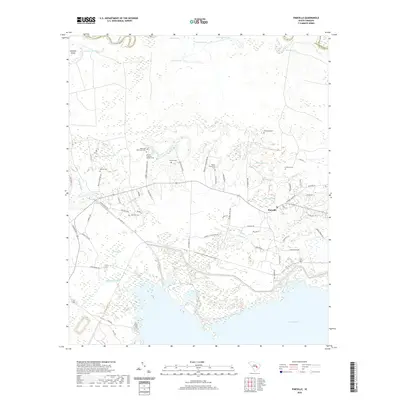 2020 Map of Pineville, 2020 Print