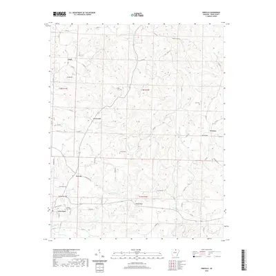 2020 Map of Pineville, 2020 Print
