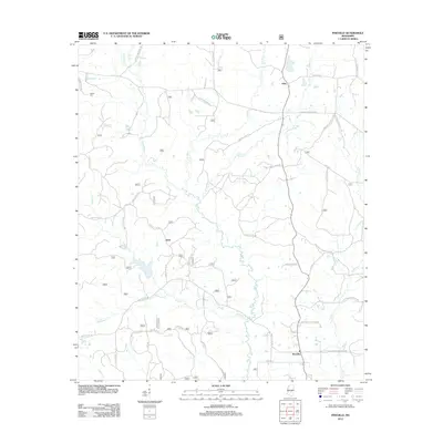 2012 Map of Pineville, 2012 Print