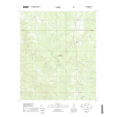 2018 Map of Pineville, 2018 Print