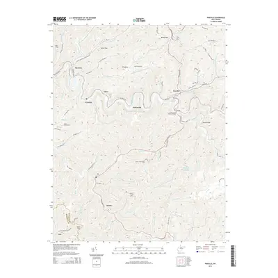 2014 Map of Pineville, 2014 Print