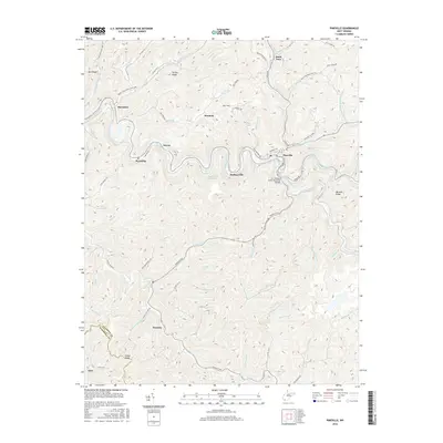 2016 Map of Pineville, 2016 Print