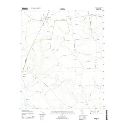 2014 Map of Pinewood, 2014 Print