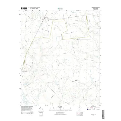 2017 Map of Pinewood, 2017 Print