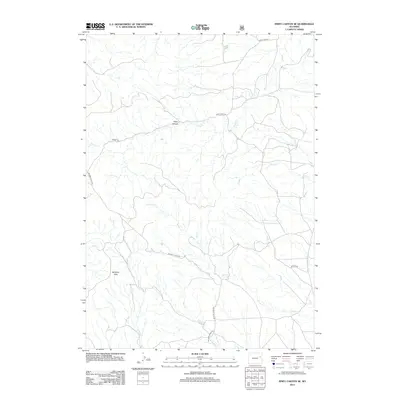 2012 Map of Piney Canyon SE, 2012 Print