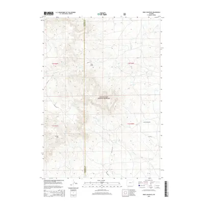 2015 Map of Piney Canyon SE, 2015 Print