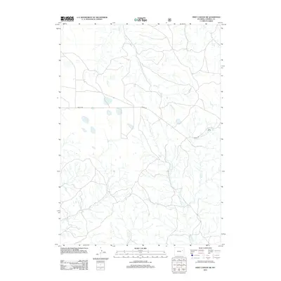 2012 Map of Piney Canyon SW, 2012 Print