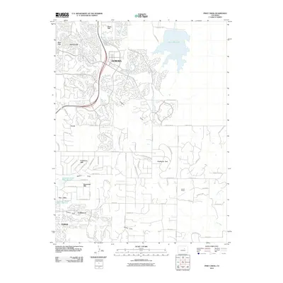 2010 Map of Piney Creek, 2010 Print