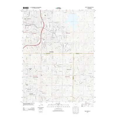 2013 Map of Piney Creek, 2013 Print