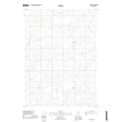 2017 Map of Piney Creek, 2017 Print