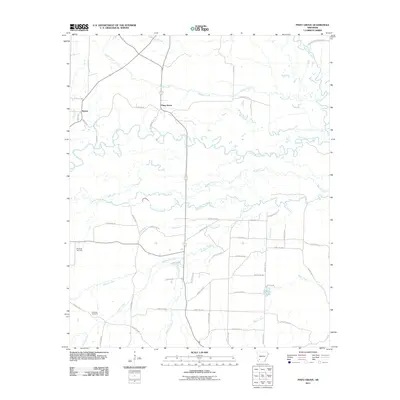 2011 Map of Piney Grove, 2011 Print
