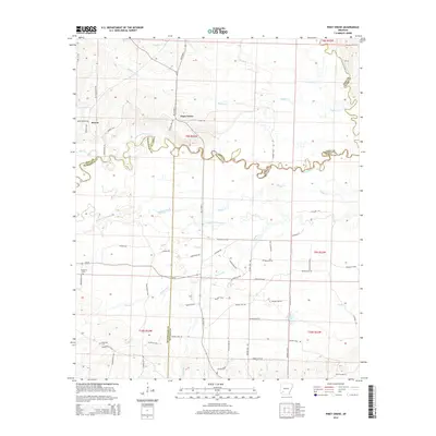 2014 Map of Piney Grove, 2014 Print