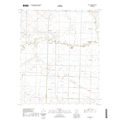 2020 Map of Piney Grove, 2020 Print