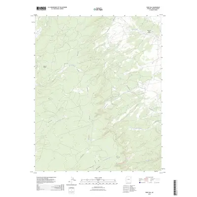 2026 Map of Piney Hill, 2026 Print