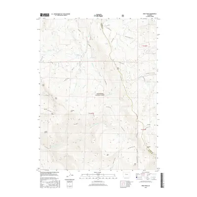 2016 Map of Piney Peak, 2016 Print