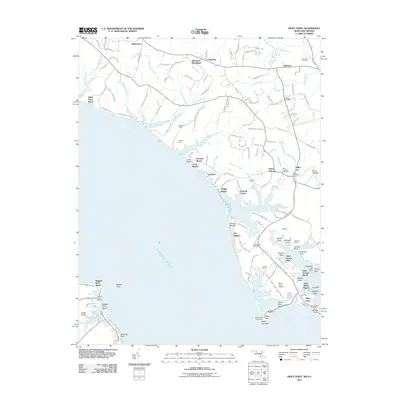 2011 Map of Piney Point, 2011 Print