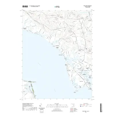 2019 Map of Piney Point, 2019 Print