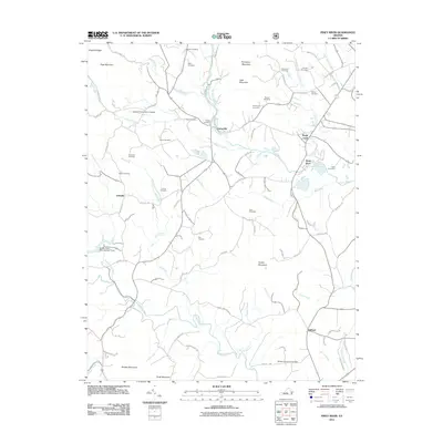 2011 Map of Piney River, 2011 Print