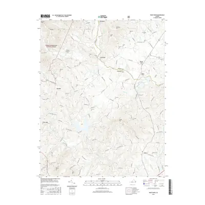 2016 Map of Piney River, 2016 Print