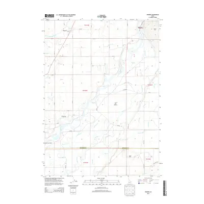 2013 Map of Pingree, 2013 Print