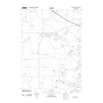 2012 Map of Pingree Grove, 2012 Print