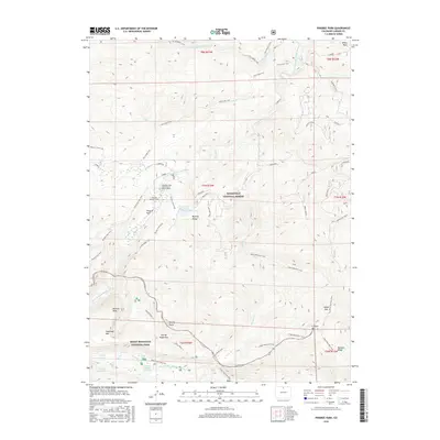 2016 Map of Pingree Park, 2016 Print