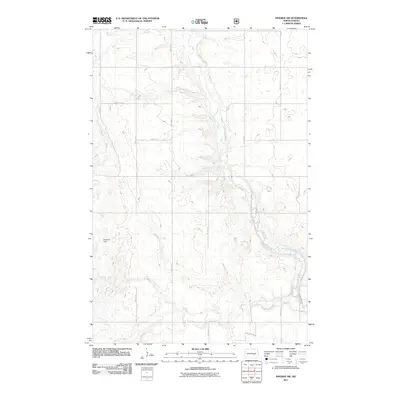 2011 Map of Pingree SW, 2011 Print