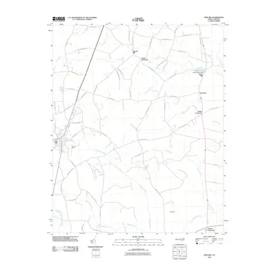 2010 Map of Pink Hill, 2010 Print