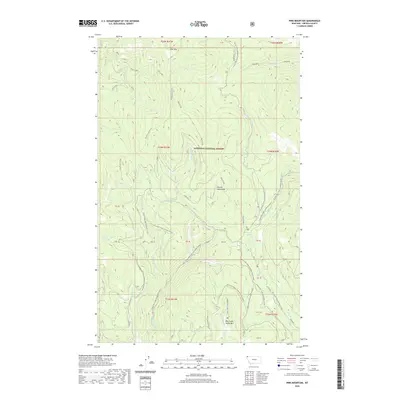 2020 Map of Pink Mountain, 2020 Print