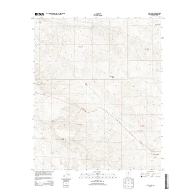 2013 Map of Pink Peak, 2013 Print