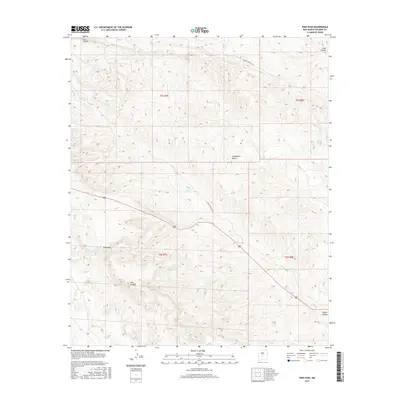 2017 Map of Pink Peak, 2017 Print