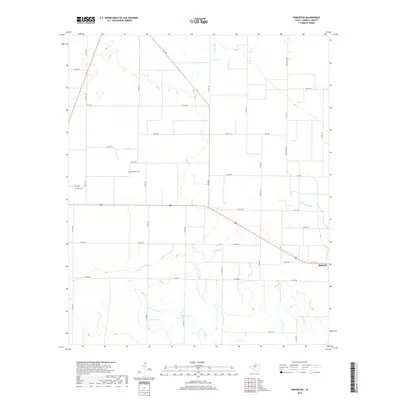 2019 Map of Pinkerton, 2019 Print