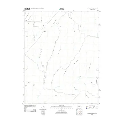 2010 Map of Pinkerton Mesa, 2010 Print