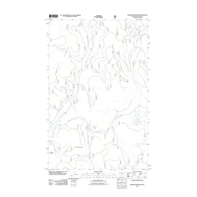 2011 Map of Pinkham Mountain, 2011 Print