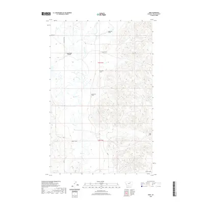 2020 Map of Pinks, 2020 Print