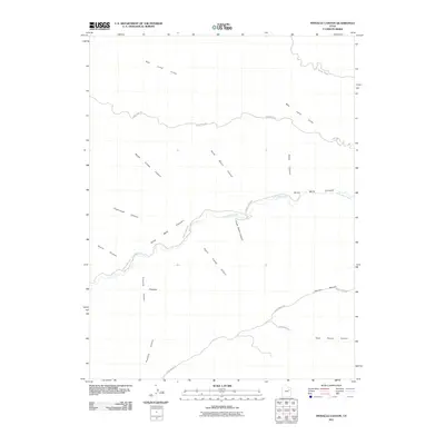 2011 Map of Pinnacle Canyon, 2011 Print