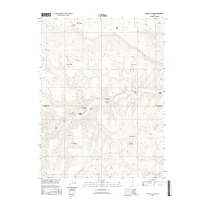 2017 Map of Pinnacle Canyon, 2017 Print