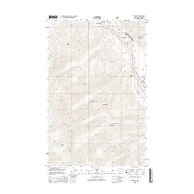 2014 Map of Pinnacle, 2014 Print