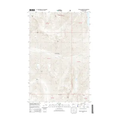 2014 Map of Pinnacle Mountain, 2014 Print
