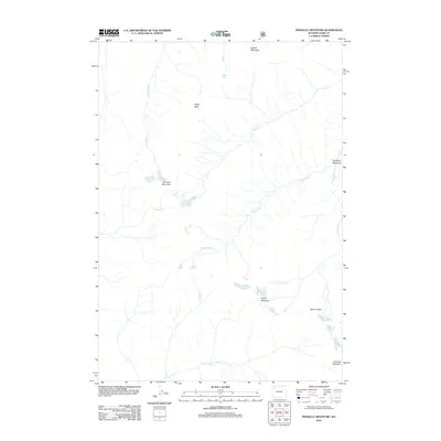2012 Map of Pinnacle Mountain, 2012 Print