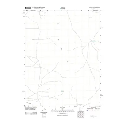 2010 Map of Pinnacle Pass, 2010 Print