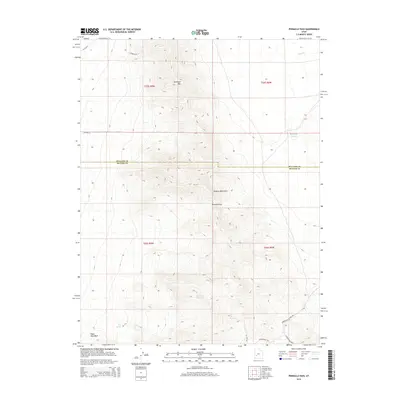 2014 Map of Pinnacle Pass, 2014 Print