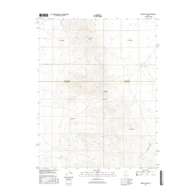 2017 Map of Pinnacle Pass, 2017 Print